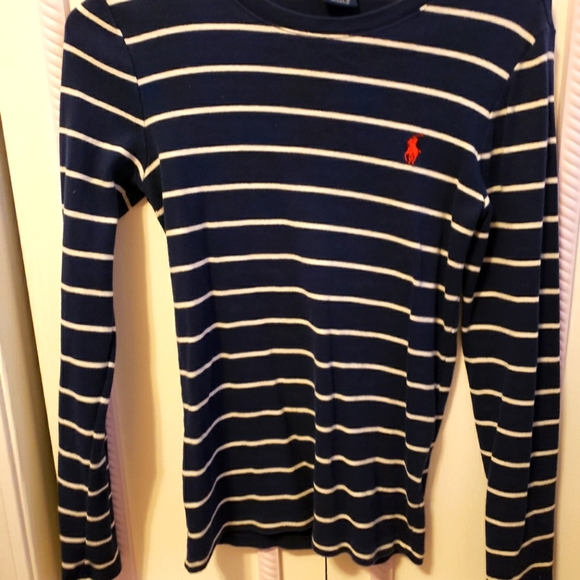 Ralph Lauren Size M Navy & White - Picture 1 of 1